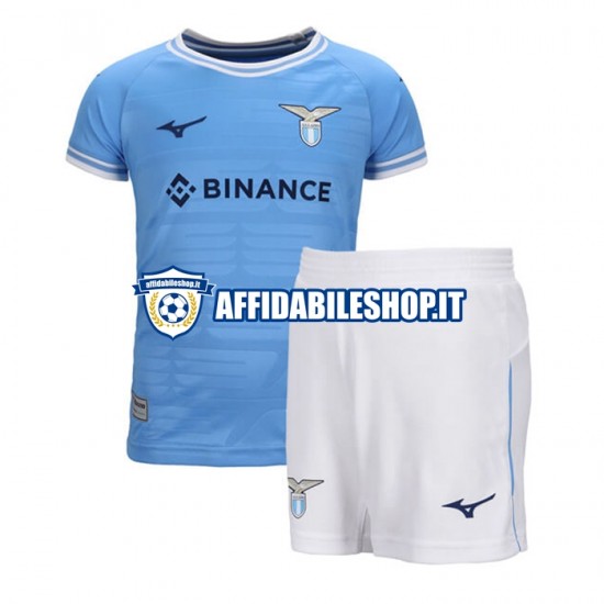 Maglia SS Lazio 2022-2023 Bambino 3-13 anni Manica Corta, Gara Home