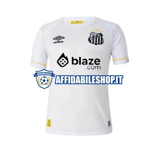 Maglia Santos FC 2023-2024 Uomo Manica Corta, Gara Home