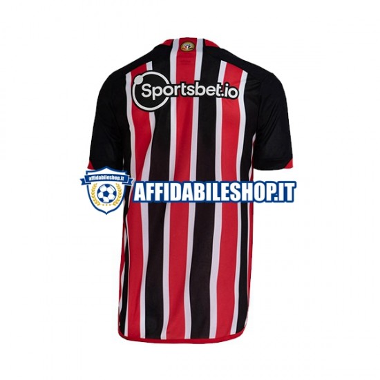 Maglia Sao Paulo 2023-2024 Uomo Manica Corta, Gara Away