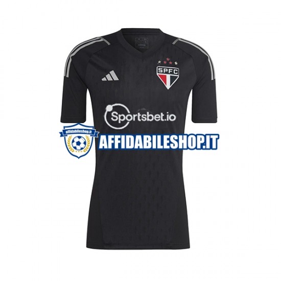 Maglia Sao Paulo Portiere 2023-2024 Uomo Manica Corta, Gara Home