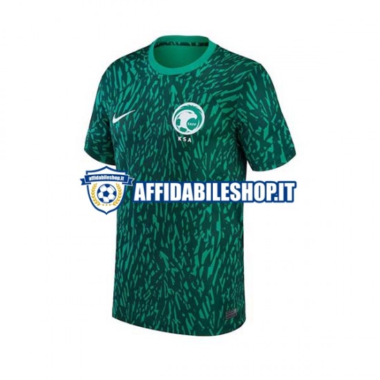 Maglia Arabia Saudita World Cup 2022 Uomo Manica Corta, Gara Away