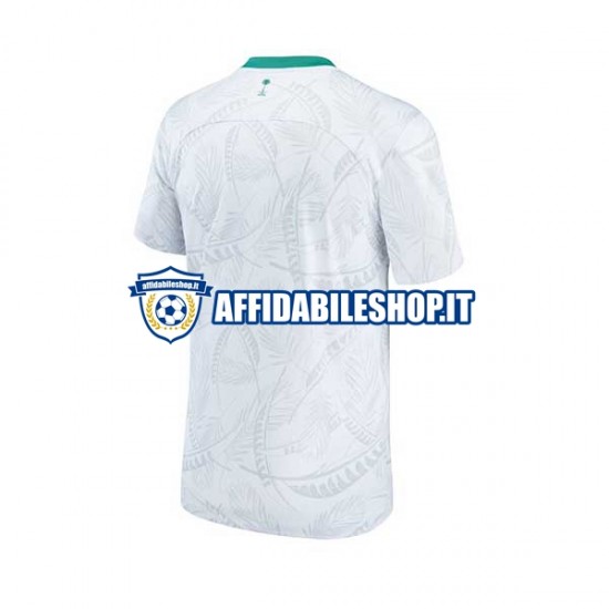 Maglia Arabia Saudita World Cup 2022 Uomo Manica Corta, Gara Home