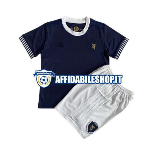 Maglia Scozia 2023 Anniversary Bambino 3-13 anni Manica Corta, Gara Home