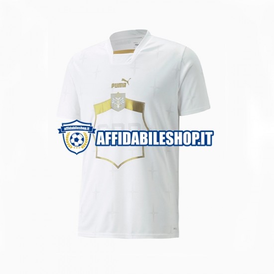 Maglia Serbia World Cup 2022 Uomo Manica Corta, Gara Away