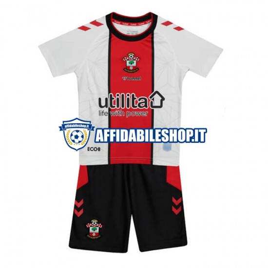 Maglia Southampton 2022-2023 Bambino 3-13 anni Manica Corta, Gara Home