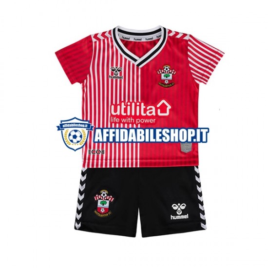 Maglia Southampton 2023-2024 Bambino 3-13 anni Manica Corta, Gara Home