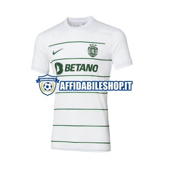 Maglia Sporting CP 2023-2024 Uomo Manica Corta, Gara Away