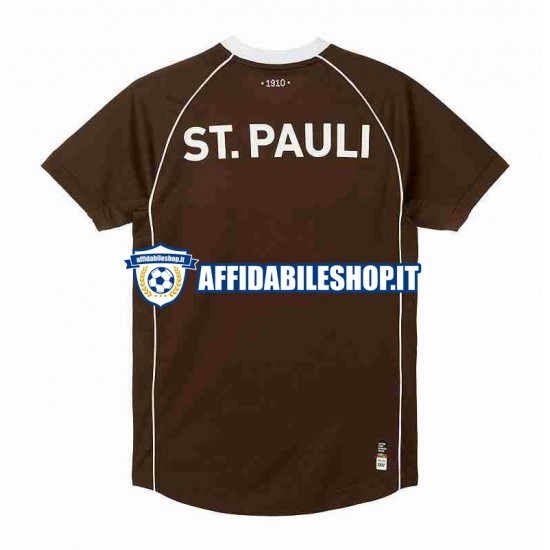 Maglia St Pauli 2023-2024 Uomo Manica Corta, Gara Home