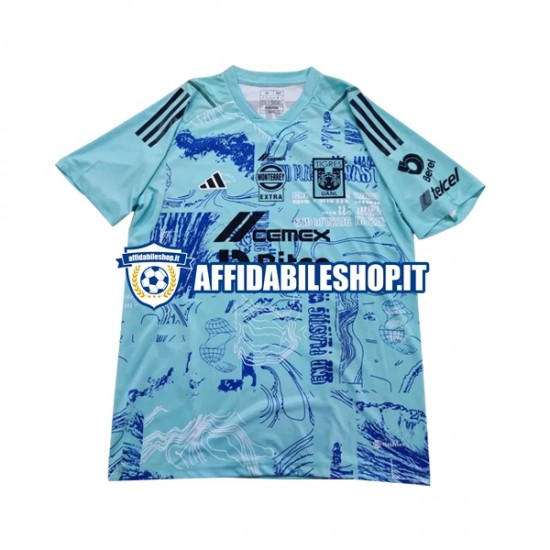 Maglia Tigres UANL Portiere Earth Day 2023-2024 Uomo Manica Corta, Gara Home