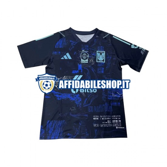 Maglia Tigres UANL Earth Day 2023-2024 Uomo Manica Corta, Gara Home