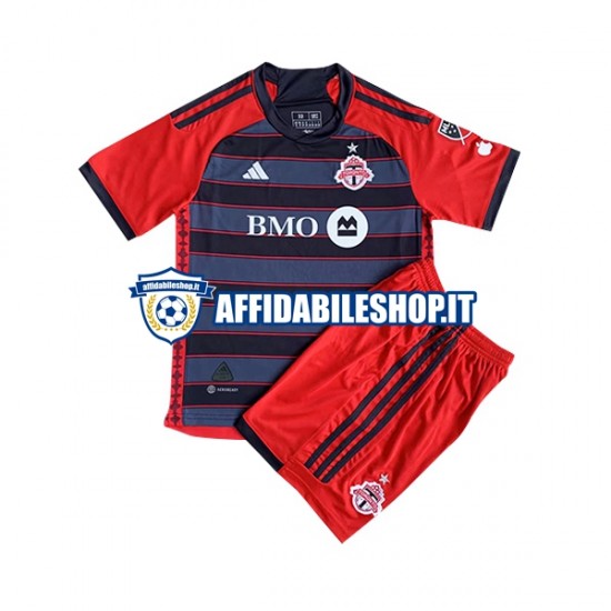 Maglia Toronto FC 2023 Bambino 3-13 anni Manica Corta, Gara Home