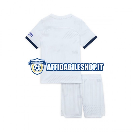 Maglia Tottenham Hotspur 2023-2024 Bambino 3-13 anni Manica Corta, Gara Home