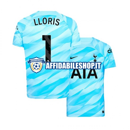 Maglia Tottenham Hotspur Portiere Hugo Lloris 1 2023-2024 Uomo Manica Corta, Gara Home