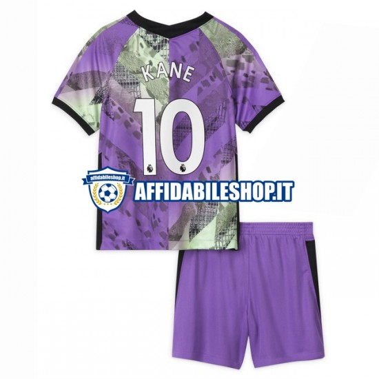 Maglia Tottenham Hotspur Harry Kane 10 2021-2022 Bambino 3-13 anni Manica Corta, Gara Terza