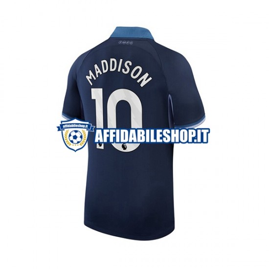 Maglia Tottenham Hotspur James Maddison 10 2023-2024 Uomo Manica Corta, Gara Away