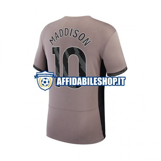 Maglia Tottenham Hotspur James Maddison 10 2023-2024 Uomo Manica Corta, Gara Terza