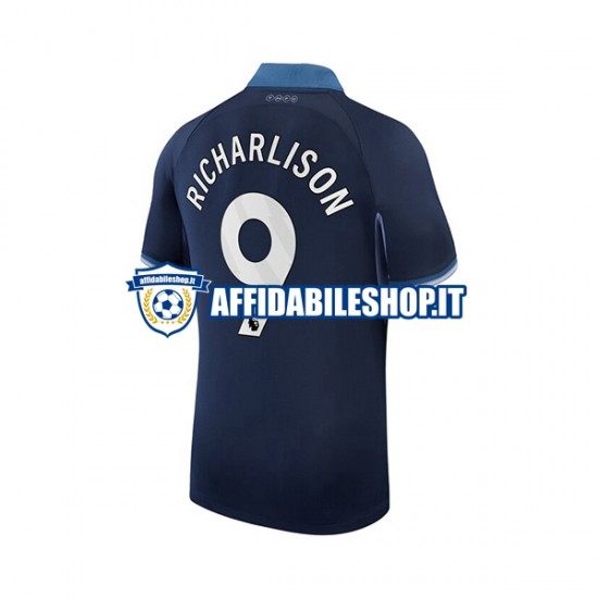 Maglia Tottenham Hotspur Richarlison 9 2023-2024 Uomo Manica Corta, Gara Away