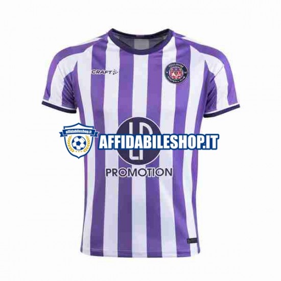 Maglia Toulouse 2023-2024 Uomo Manica Corta, Gara Home