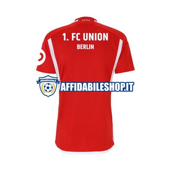 Maglia Union Berlin 2023-2024 Uomo Manica Corta, Gara Home