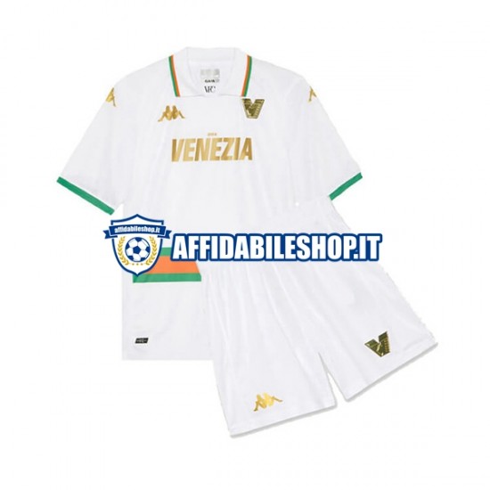 Maglia Venezia 2023-2024 Bambino 3-13 anni Manica Corta, Gara Away