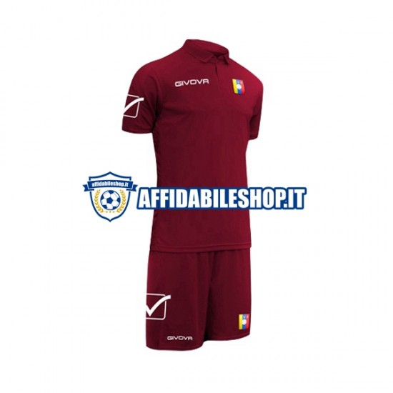 Maglia Venezuela 2019 Bambino 3-13 anni Manica Corta, Gara Home