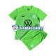 Maglia VfL Wolfsburg 2023-2024 Bambino 3-13 anni Manica Corta, Gara Home