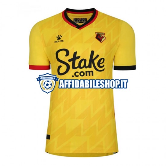 Maglia Watford 2022-2023 Uomo Manica Corta, Gara Home