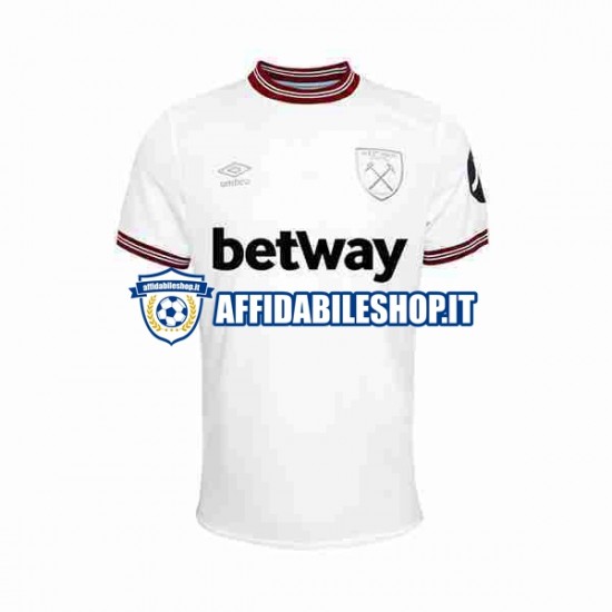 Maglia West Ham United 2023-2024 Uomo Manica Corta, Gara Away