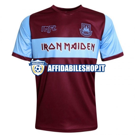 Maglia West Ham United Iron Maiden Uomo Manica Corta, Gara Home