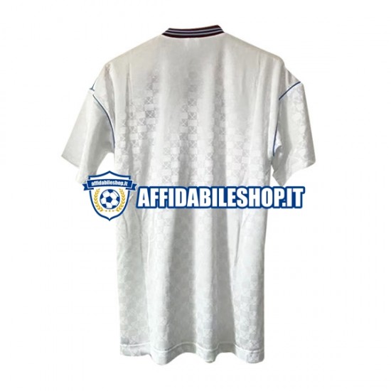 Maglia West Ham United Retro 1989-1990 Uomo Manica Corta, Gara Away