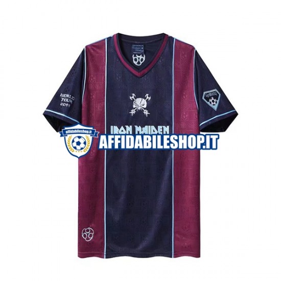 Maglia West Ham United Retro Iron Maiden 2011 Uomo Manica Corta, Gara Home