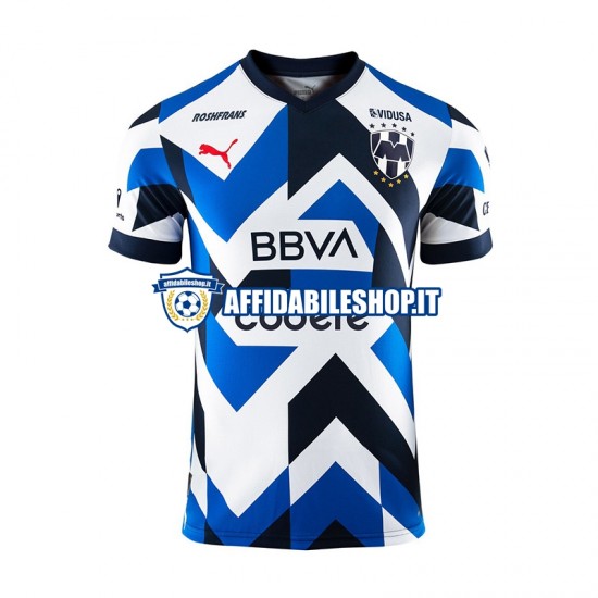 Maglia CF Monterrey 2023-2024 Uomo Manica Corta, Gara Terza