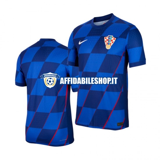 Maglia Croazia Euro 2024 Uomo Manica Corta, Gara Away