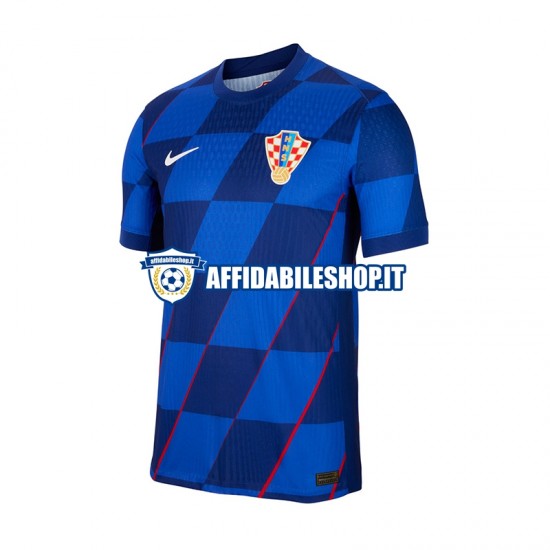 Maglia Croazia Euro 2024 Uomo Manica Corta, Gara Away