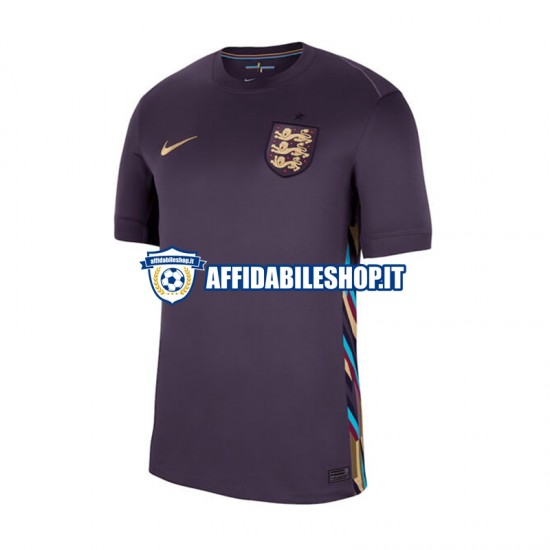 Maglia Inghilterra Euro 2024 Uomo Manica Corta, Gara Away