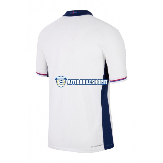 Maglia Inghilterra Bianco Euro 2024 Uomo Manica Corta, Gara Home