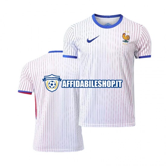 Maglia Francia Euro 2024 Uomo Manica Corta, Gara Away