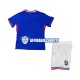 Maglia Francia Blu Euro 2024 Bambino 3-13 anni Manica Corta, Gara Home