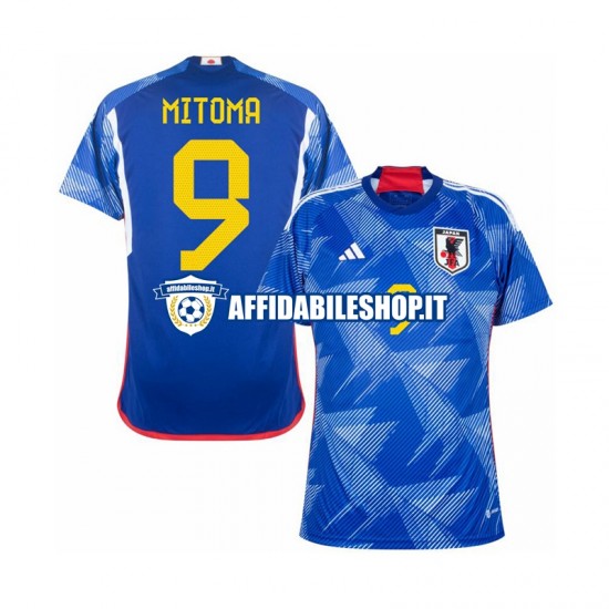 Maglia Giappone MITOMA 9 World Cup 2022 Uomo Manica Corta, Gara Home