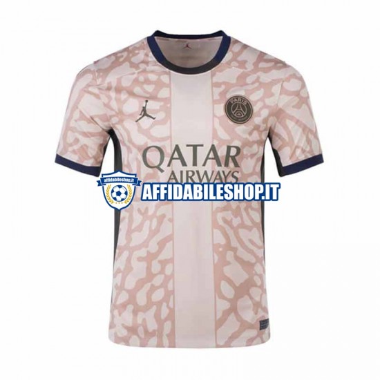 Maglia Paris Saint-Germain 2023-2024 Uomo Manica Corta, Gara Quarto