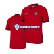 Maglia Portogallo Rosso Euro 2024 Uomo Manica Corta, Gara Home