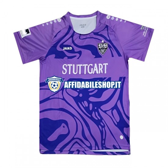 Maglia VfB Stuttgart Portiere Special 2023-2024 Uomo Manica Corta, Gara Home