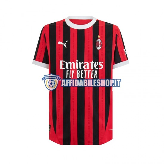 Maglia AC Milan 2024-2025 Uomo Manica Corta, Gara Home