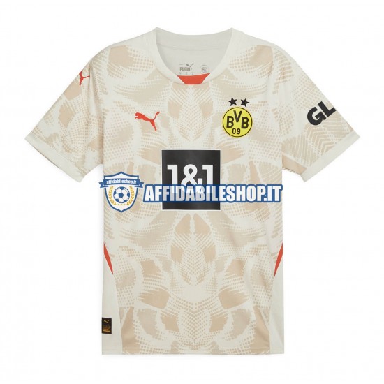 Maglia Borussia Dortmund Portiere 2024-2025 Uomo Manica Corta, Gara Away