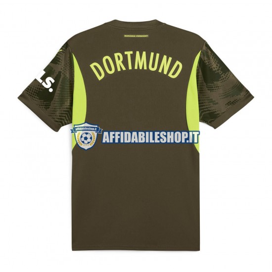 Maglia Borussia Dortmund Portiere 2024-2025 Uomo Manica Corta, Gara Home