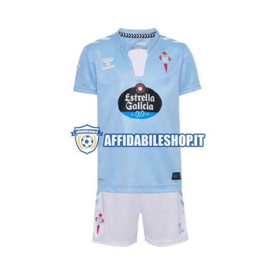 Maglia Celta de Vigo 2024-2025 Bambino 3-13 anni Manica Corta, Gara Home