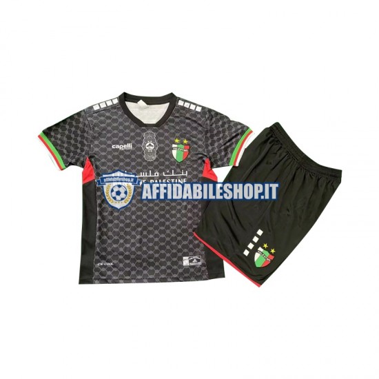 Maglia Club Deportivo Palestino 2024-2025 Bambino 3-13 anni Manica Corta, Gara Away