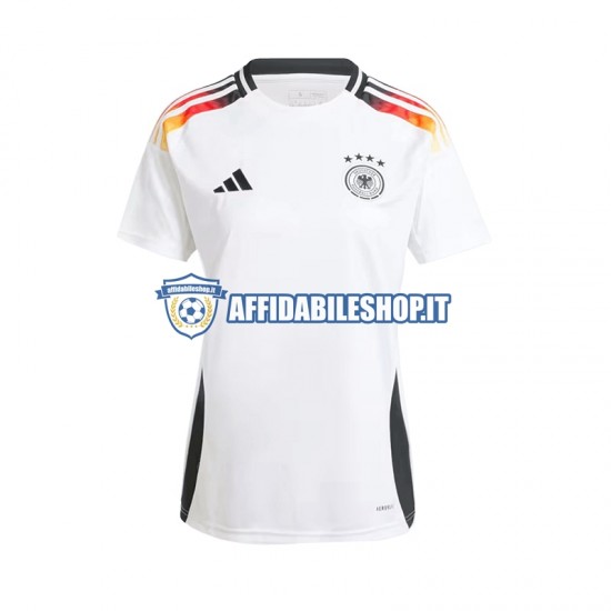 Maglia Germania Euro 2024 Donna Manica Corta, Gara Home