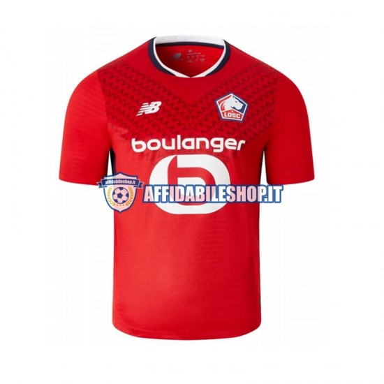 Maglia LOSC Lille 2024-2025 Uomo Manica Corta, Gara Home