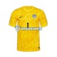 Maglia Slovenia Portiere Giallo Jan Oblak 1 Euro 2024 Uomo Manica Corta, Gara Home